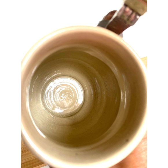 Vintage Original German  Beer Stein Stoneware Mug “Das lieben wir: Froh beim Bie - Picture 8 of 9